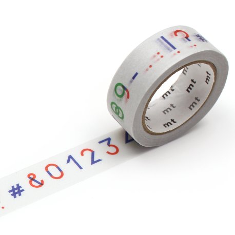 Masking tape - Papier Tigre - Les numéros