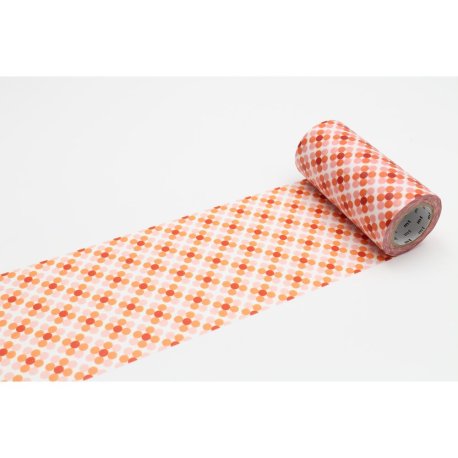 MT CASA MOTIF 10cm points rouge / oboro dot fire