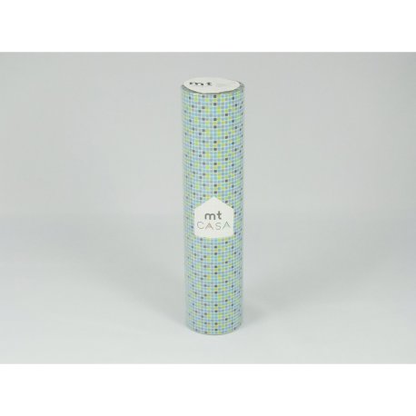 MT CASA Motif petits carreaux tile blue