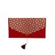 Enveloppe Cadeau - Art deco - Rouge/Prune