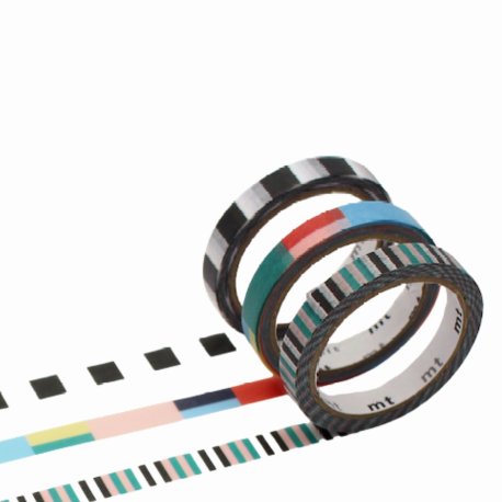 Masking tape - Set de 3 Papier Tigre rubans