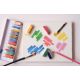 Coffret ART TAPE 10 masking tape 9mm effet crayon