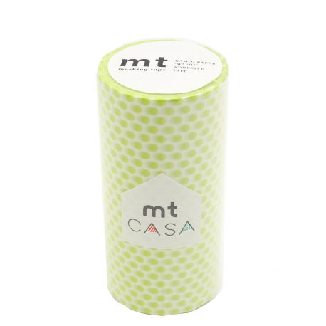 MT CASA POIS 10cm vert anis - dot lime